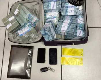 Polícia define destino dos R$ 2 milhões apreendidos: dinheiro irá para conta judicial