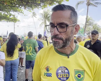 “Lula não se cria em Maceió”, diz Leonardo Dias em ato bolsonarista