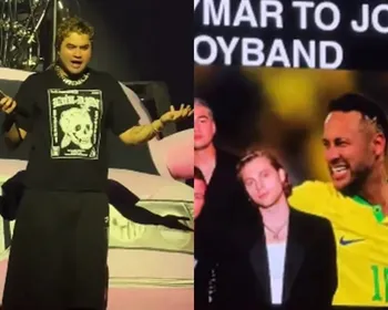 Neymar é vaiado em show do 5 Seconds of Summer e cantor se junta ao público