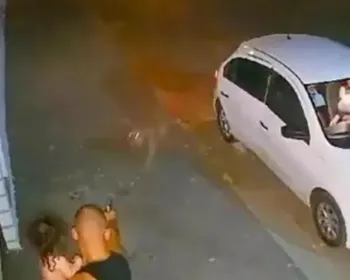 PM de folga mata pitbull após cão avançar contra ele e filha de 1 ano