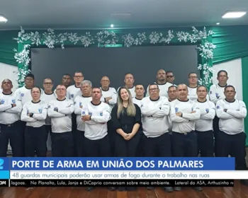 União dos Palmares autoriza porte de arma para guardas municipais; saiba como vai funcionar