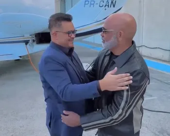 Vídeo mostra Rick e Bruno Avelar antes de embarcarem em helicóptero
