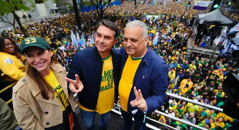 Alfredo Gaspar associa Lula à corrupção e diz que futuro é Flávio Bolsonaro