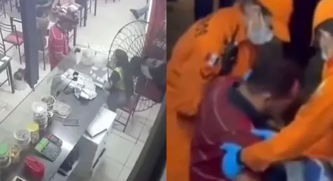Suspeito quebra a perna durante tentativa de assalto a restaurante em Palmeira dos Índios