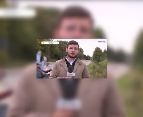 Adolescente é atropelada durante transmissão ao vivo de TV na Polônia