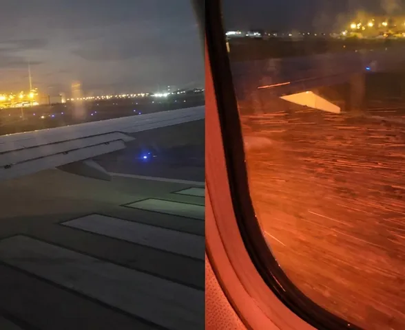Avião da GOL pega fogo durante decolagem e aeroporto de Goiânia fecha pista