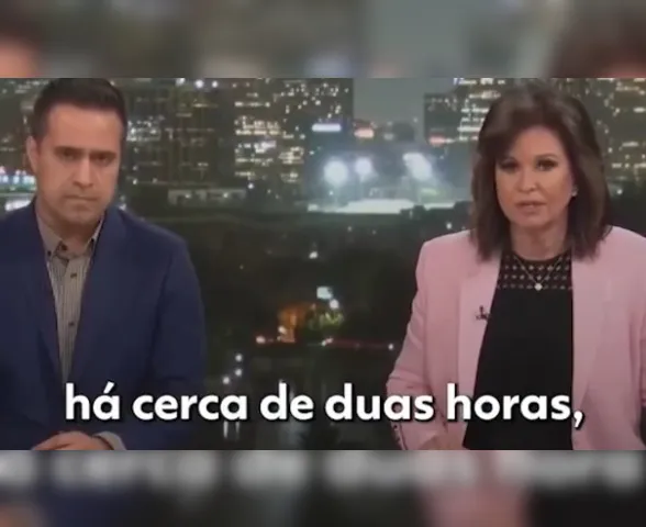 Jornalista anuncia ao vivo morte da própria equipe em queda de helicóptero