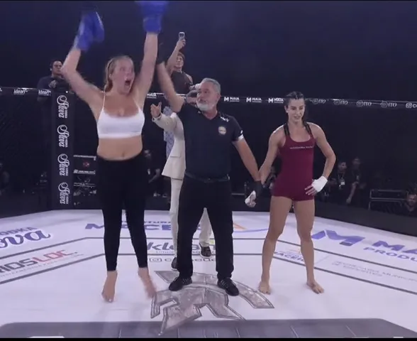 Malévola Alves vence Bela Longuinho na primeira luta de influenciadores do Coliseu
