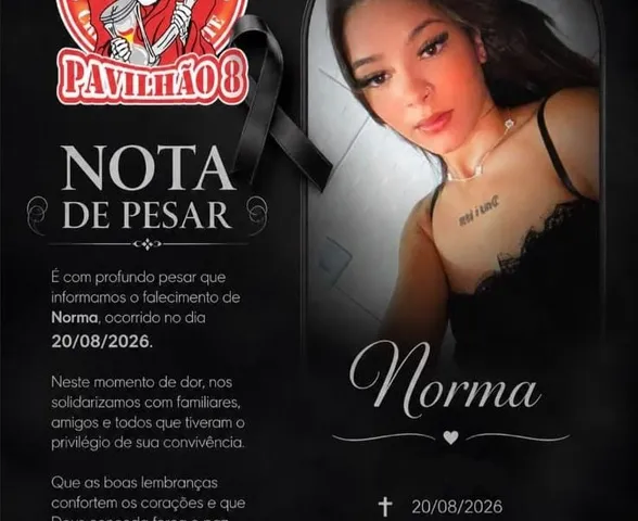 Torcida organizada emite nota de pesar sobre morte de jovem no Medeiros Neto