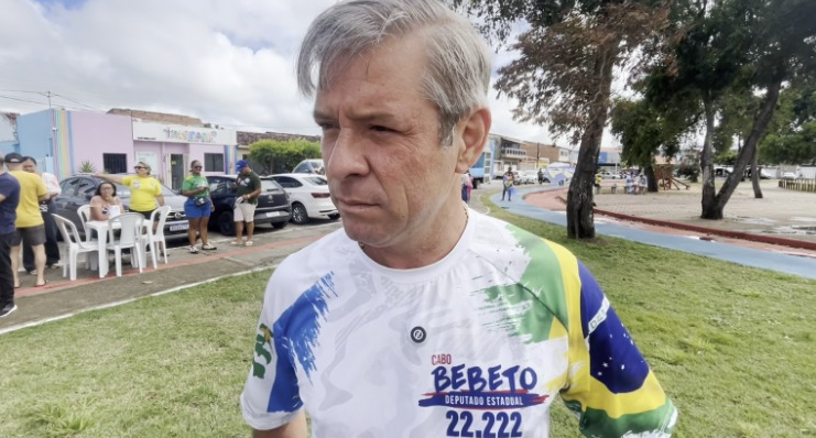 Em Coruripe, Cabo Bebeto pede voto em Flávio e exalta Alfredo Gaspar