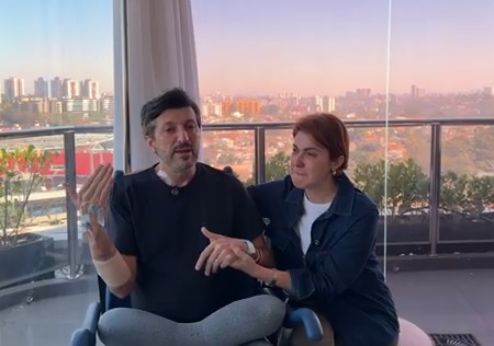 Em novo vídeo, Lito Sousa chora após diagnóstico: "Ainda posso me despedir"
