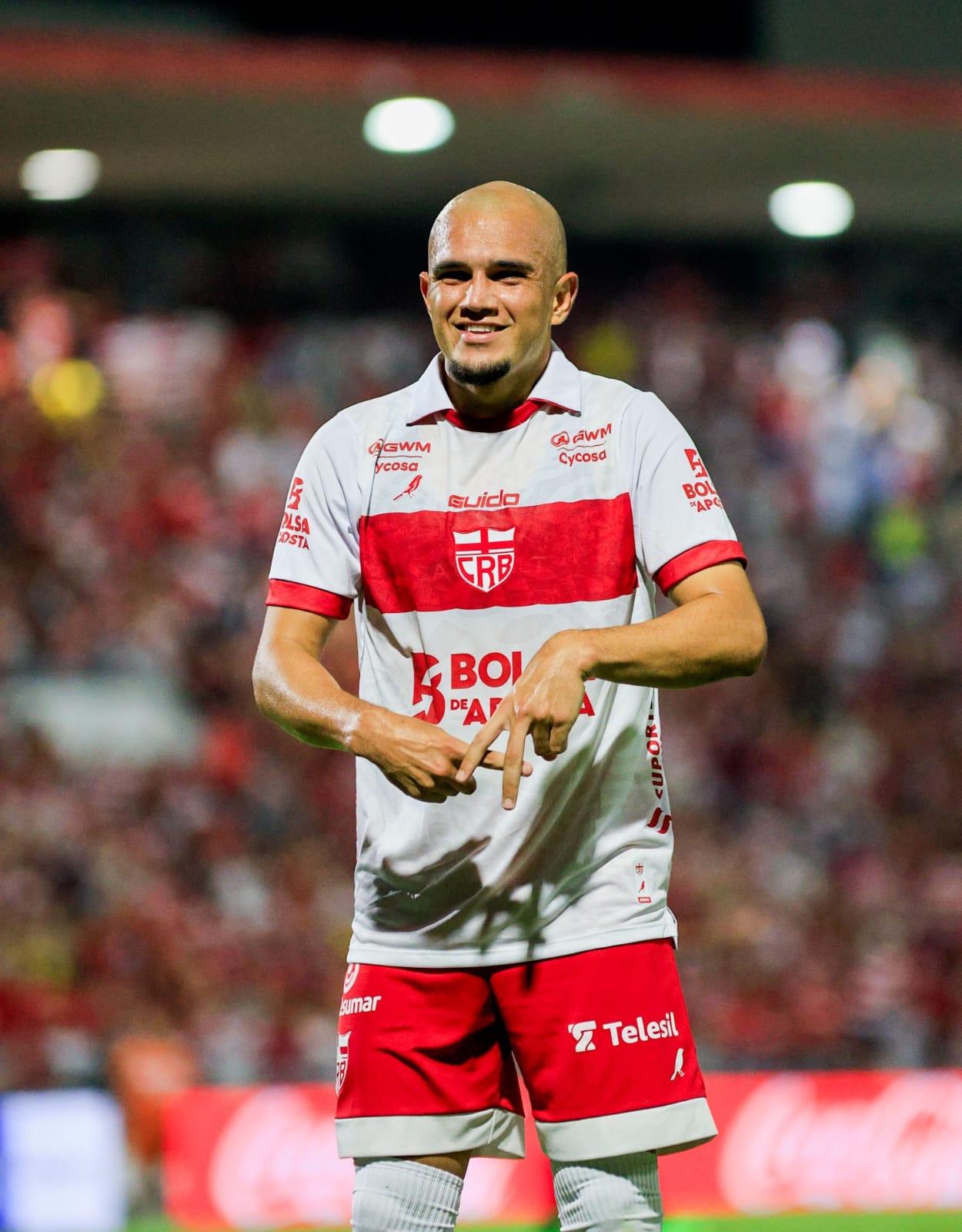 Em grande fase, Crystopher valoriza o coletivo do CRB e projeta jogo contra a Ponte Preta