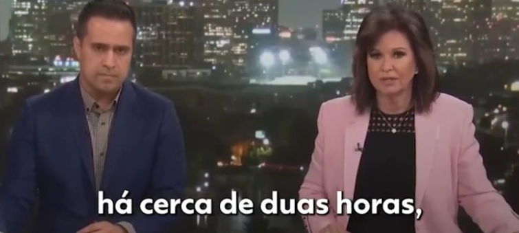 Jornalista anuncia ao vivo morte da própria equipe em queda de helicóptero