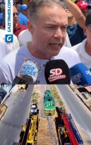 Renan diz que VLT de Arapiraca inicia testes e novos vagões chegam até o fim do ano