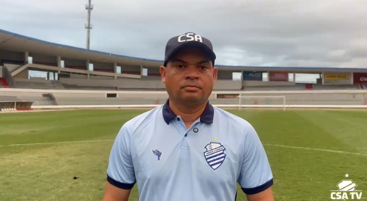 Rommel Vieira comemora goleada do CSA e projeta disputa no Alagoano Sub-20