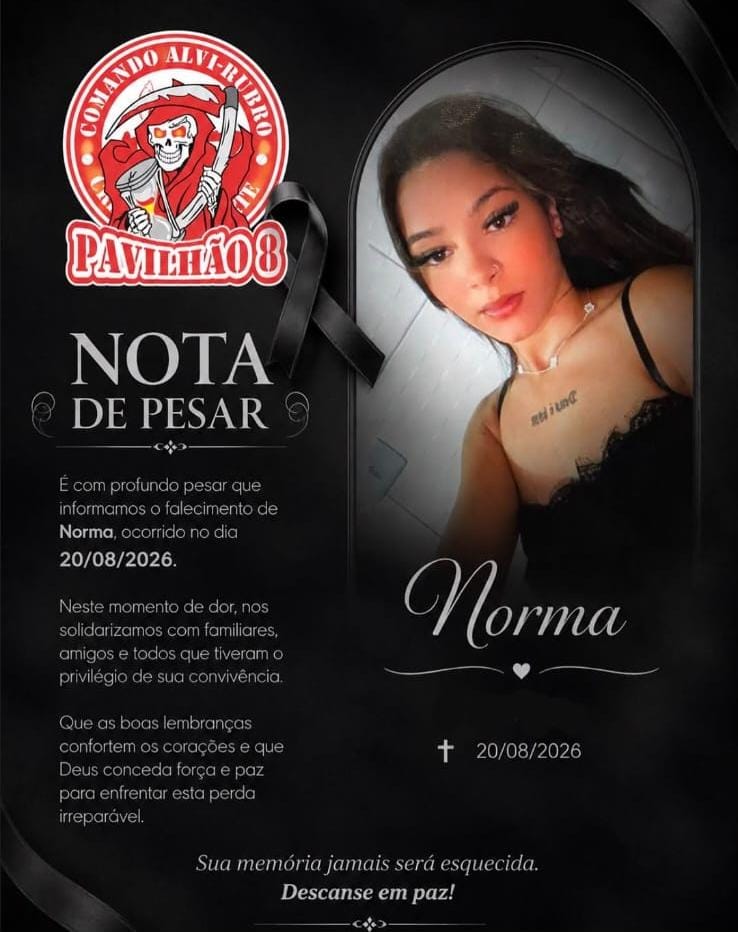 Torcida organizada emite nota de pesar sobre morte de jovem no Medeiros Neto