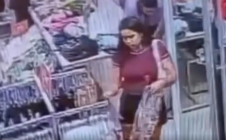 Vídeo: mulheres são suspeitas de furtar roupas de loja em shopping de Maceió