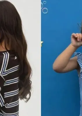 Amanda Kimberlly mostra filha com Neymar em aula de natação