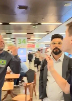 Boulos e Pavanato trocam xingamentos ao se encontrarem em aeroporto