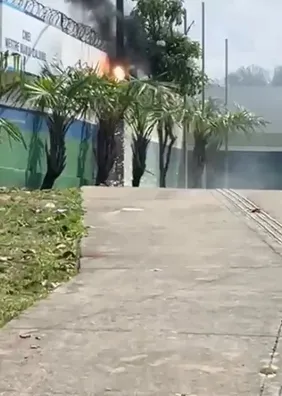 Vídeo: princípio de incêndio suspende aulas em CMEI de Maceió