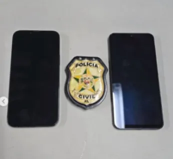 Mulher tem vídeos íntimos divulgados no interior de Alagoas; PC apreende celulares