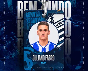 CSA anuncia Juliano Fabro como primeiro reforço para a temporada 2027