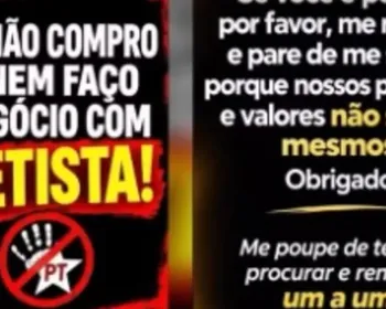 Escola de Maceió se pronuncia após diretora dizer que não faz negócios com petistas