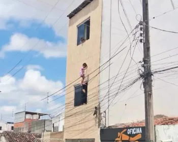 EXCLUSIVO: PM detalha como salvou menina que caiu sobre fios de energia em Delmiro Gouveia