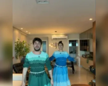 Vestido que quica viraliza nas redes e ganha versão de Álvaro Xaro e Gabô