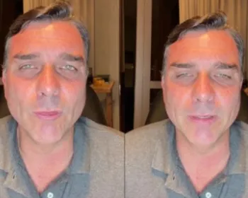 Nos EUA, Flávio faz live e volta a questionar resultado das eleições