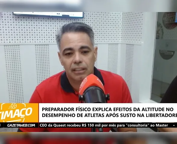 Marlon Araújo visita academia do CRB, se surpreende com estrutura e aponta o que ainda falta