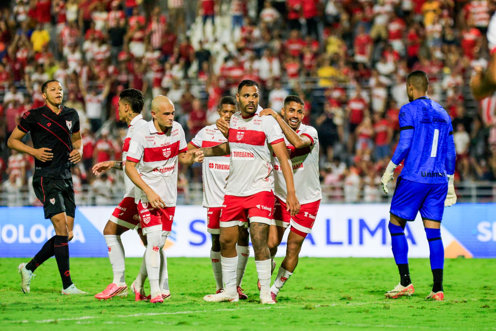 Assista ao terceiro gol do CRB contra o Atlético-GO na voz de Rogério Costa
