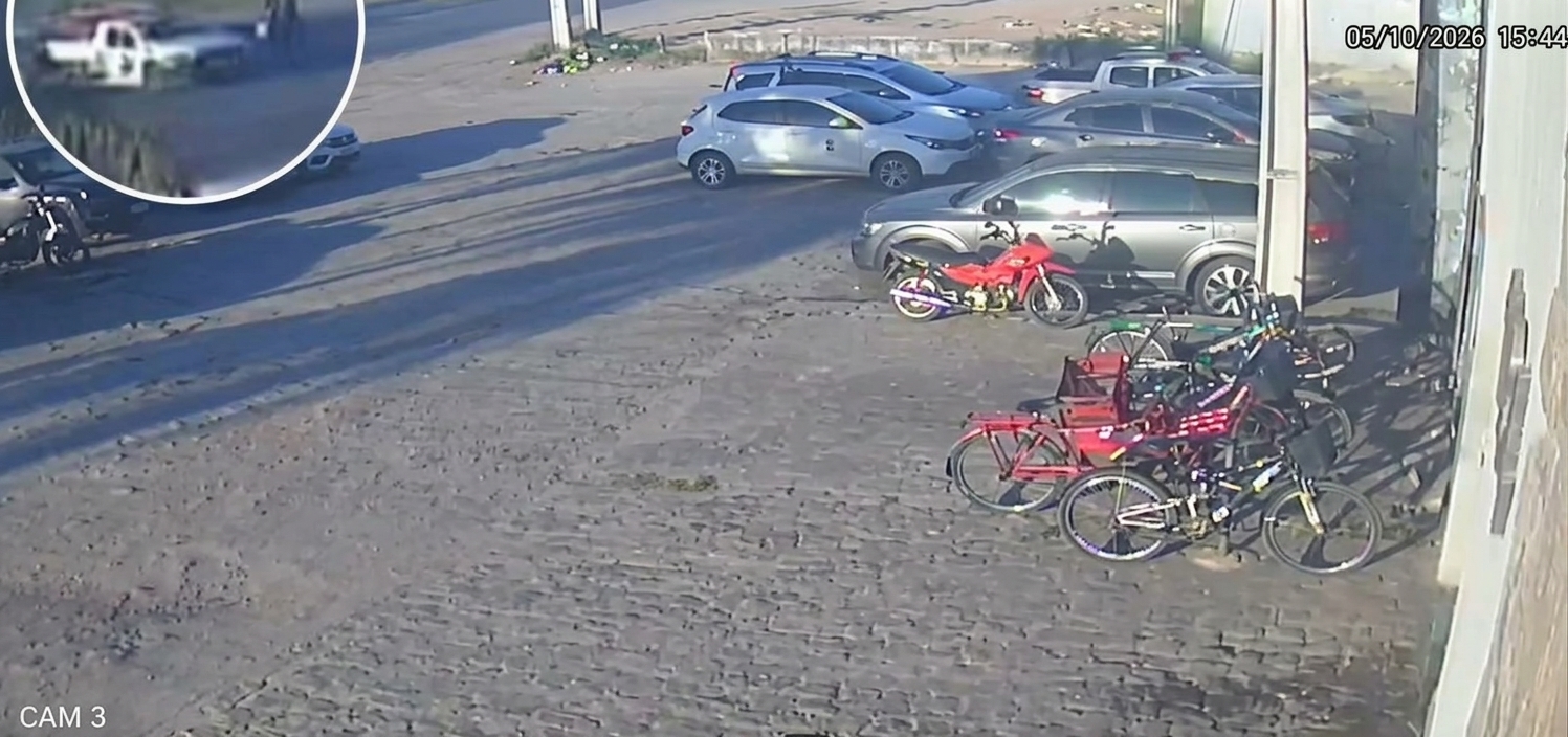 Vídeo mostra colisão entre moto e carro de prestadora da Equatorial que matou árbitro de futebol