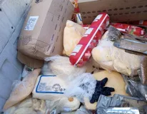 Fiscalização apreende 220 kg de alimentos estragados na Ponta da Terra