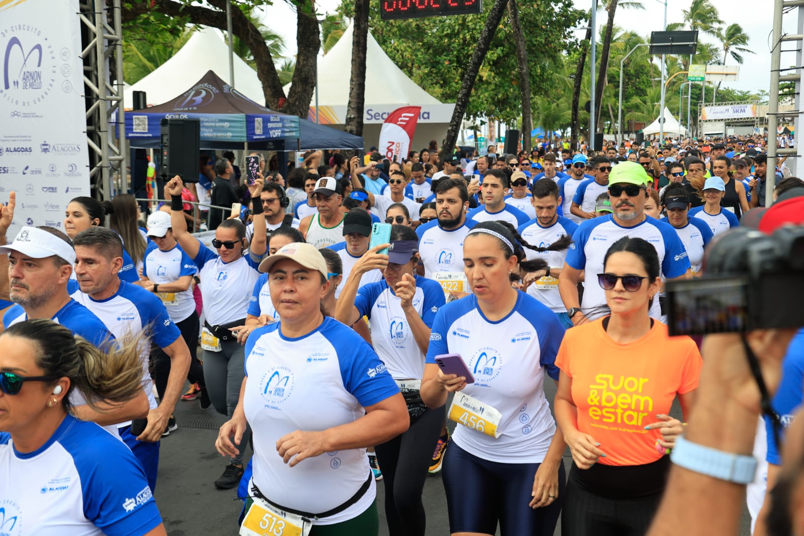 Circuito Arnon de Mello de Corrida de Rua marca domingo na orla de Maceió