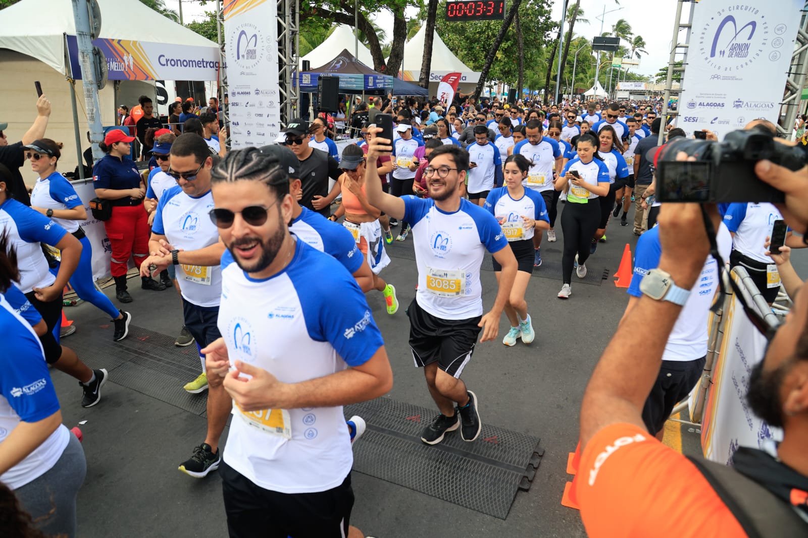 Circuito Arnon de Mello de Corrida de Rua marca domingo na orla de Maceió
