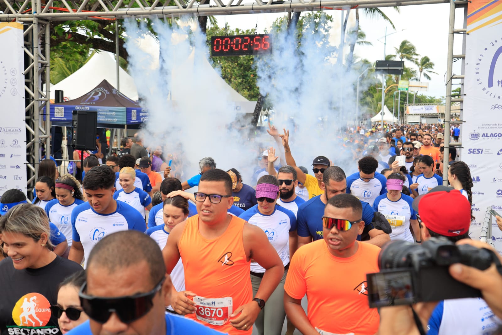 Circuito Arnon de Mello de Corrida de Rua marca domingo na orla de Maceió