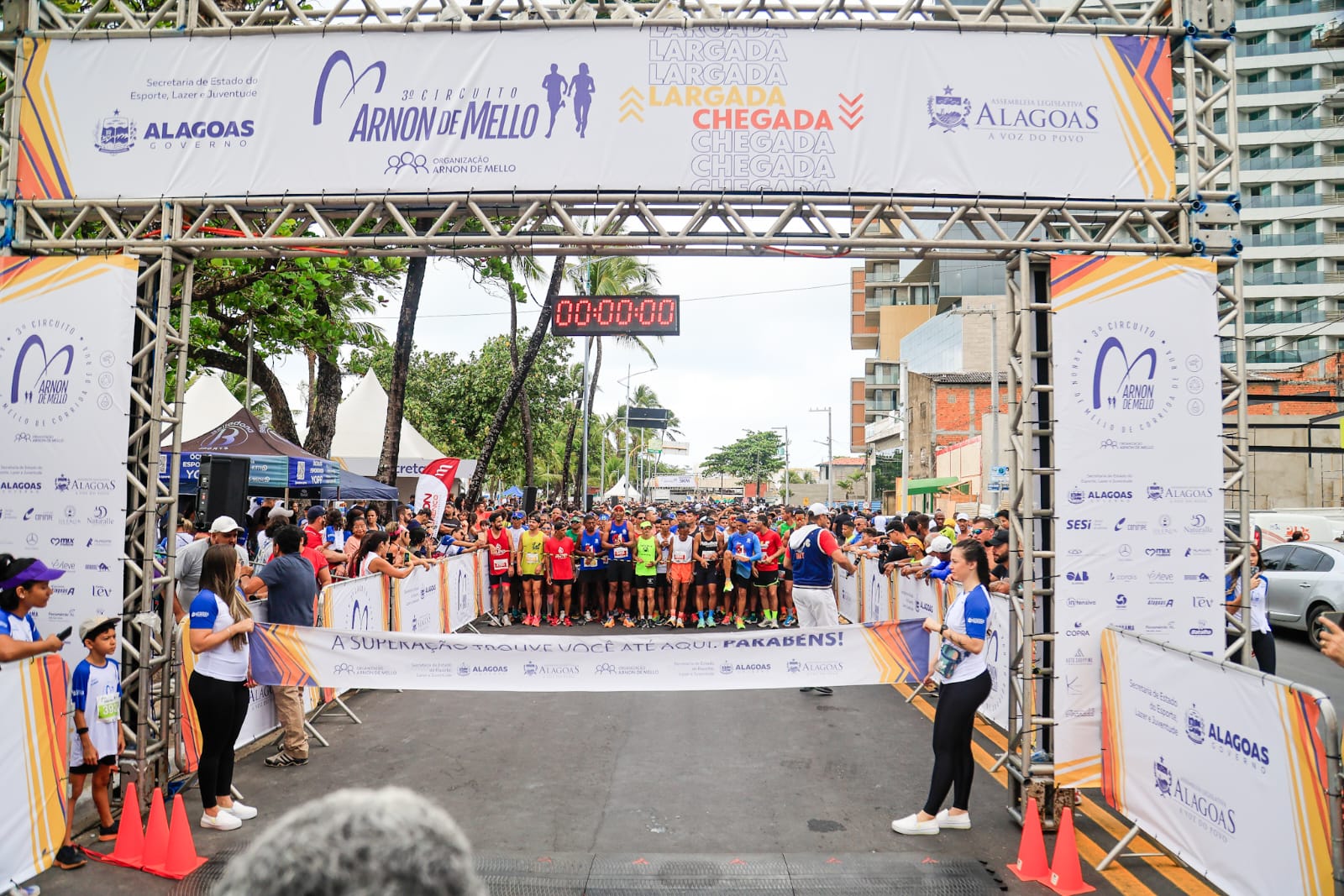 Circuito Arnon de Mello de Corrida de Rua marca domingo na orla de Maceió