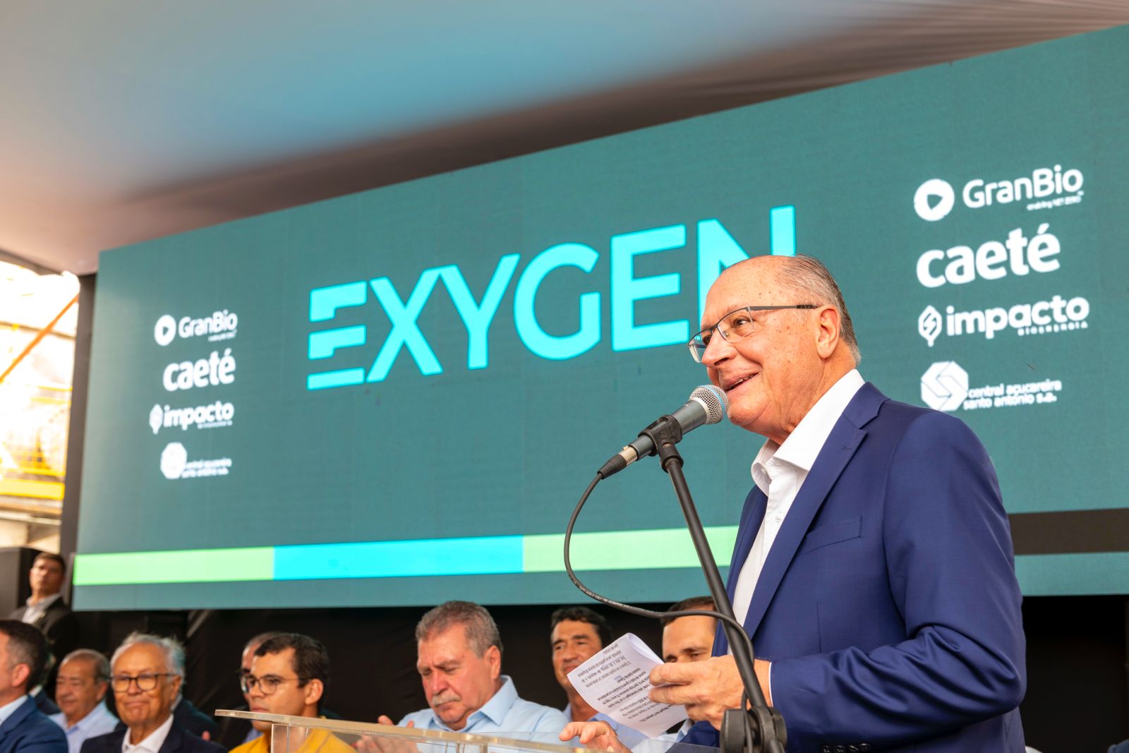 Alckmin celebra alto investimento e geração de renda por complexo de biorrefinarias em AL