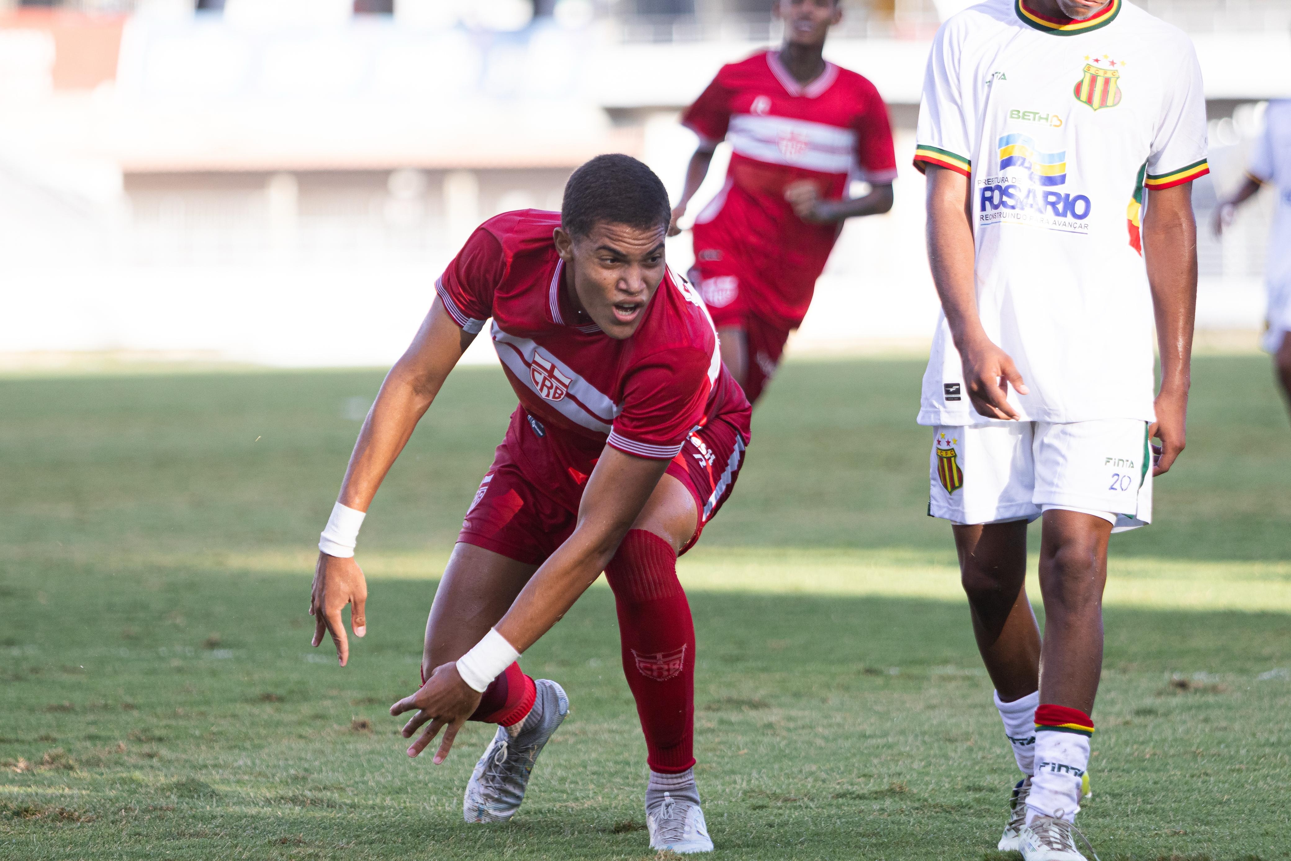 CRB vence o Sampaio Corrêa de virada na estreia da Série B do Brasileirão sub-20