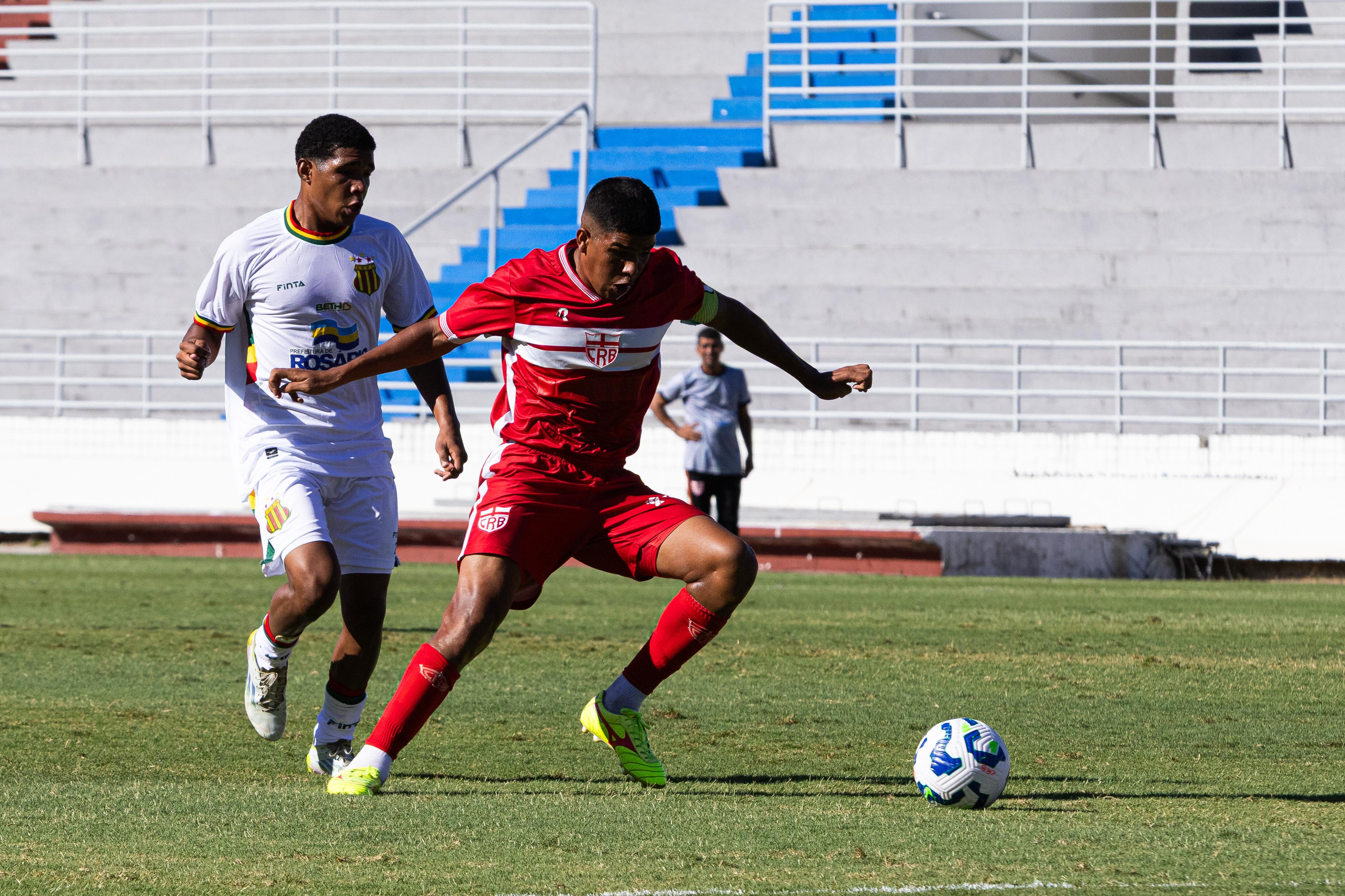 CRB vence o Sampaio Corrêa de virada na estreia da Série B do Brasileirão sub-20