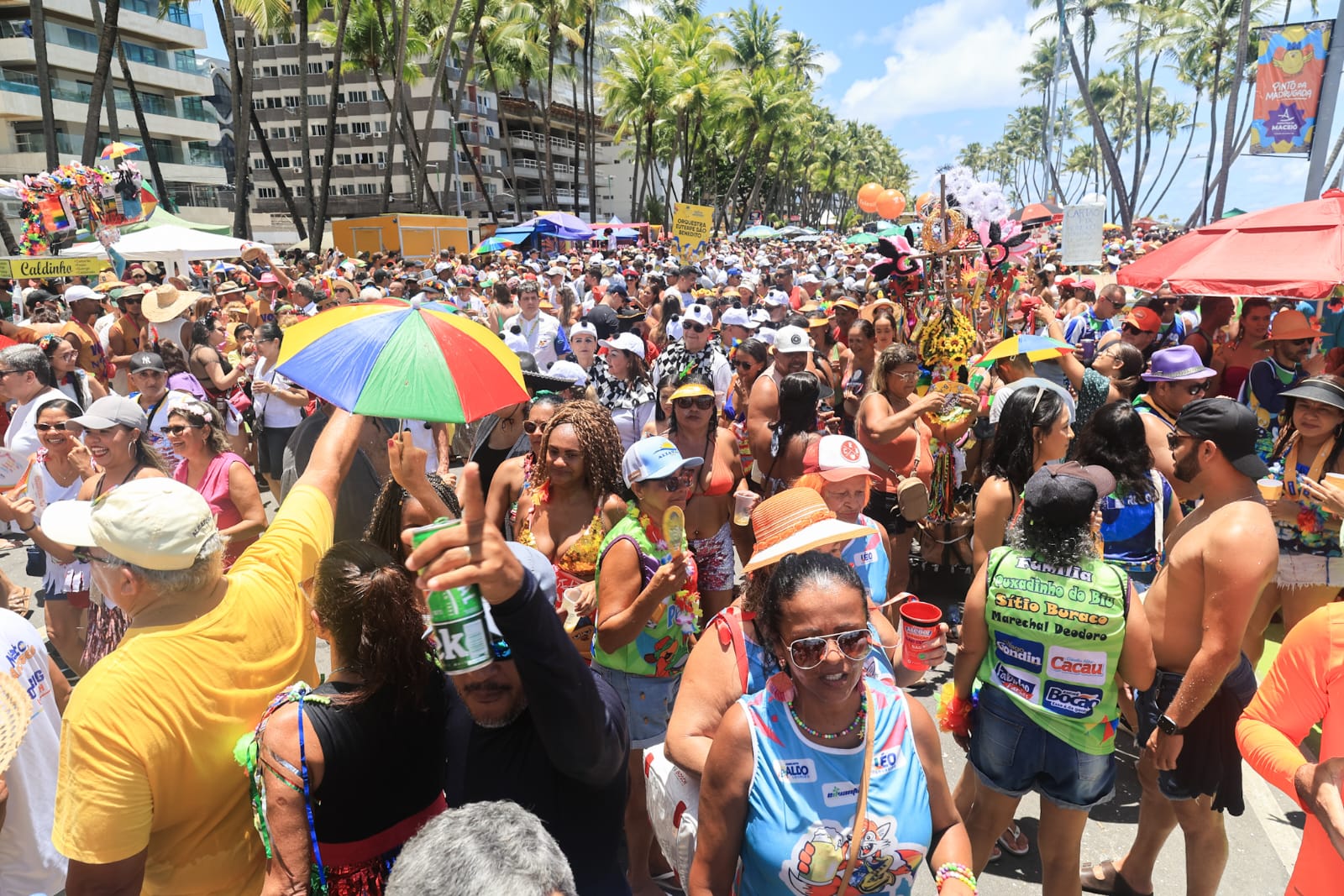 Veja como foi o desfile do Pinto da Madrugada na orla de Maceió