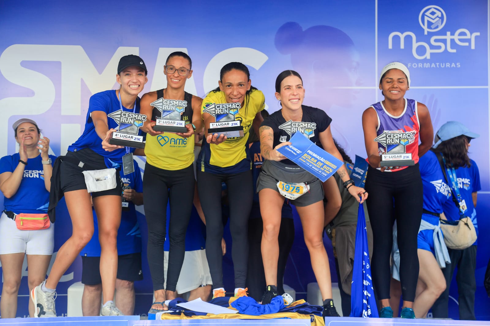 5km, 10km e 21km: veja como foi a corrida de rua CESMAC Run