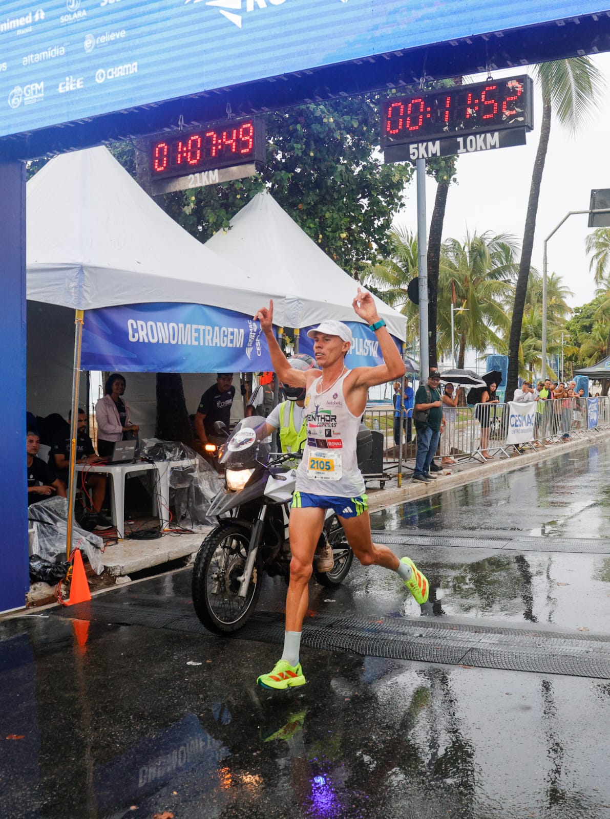 5km, 10km e 21km: veja como foi a corrida de rua CESMAC Run