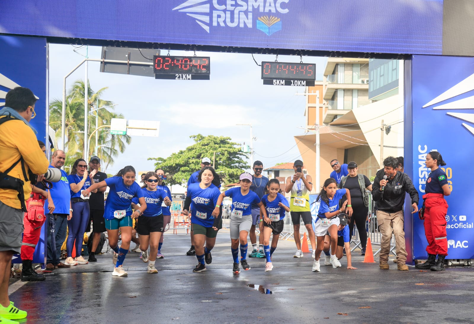 5km, 10km e 21km: veja como foi a corrida de rua CESMAC Run
