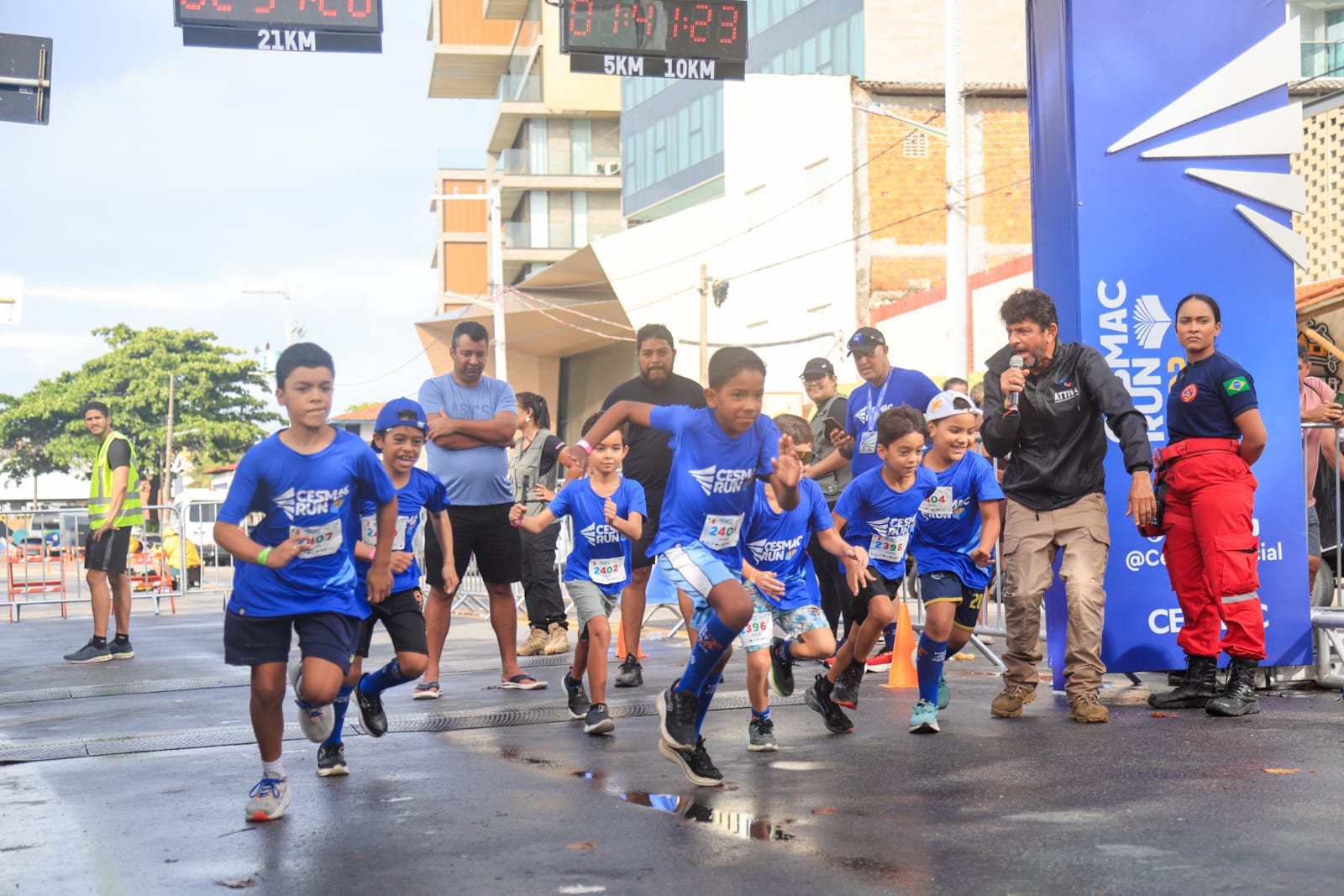 5km, 10km e 21km: veja como foi a corrida de rua CESMAC Run