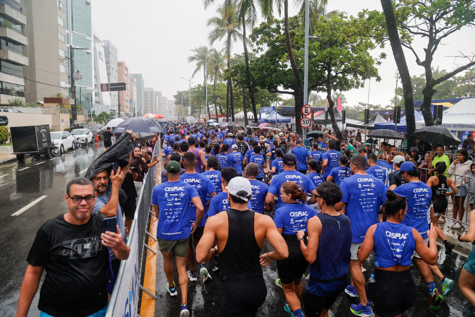 5km, 10km e 21km: veja como foi a corrida de rua CESMAC Run