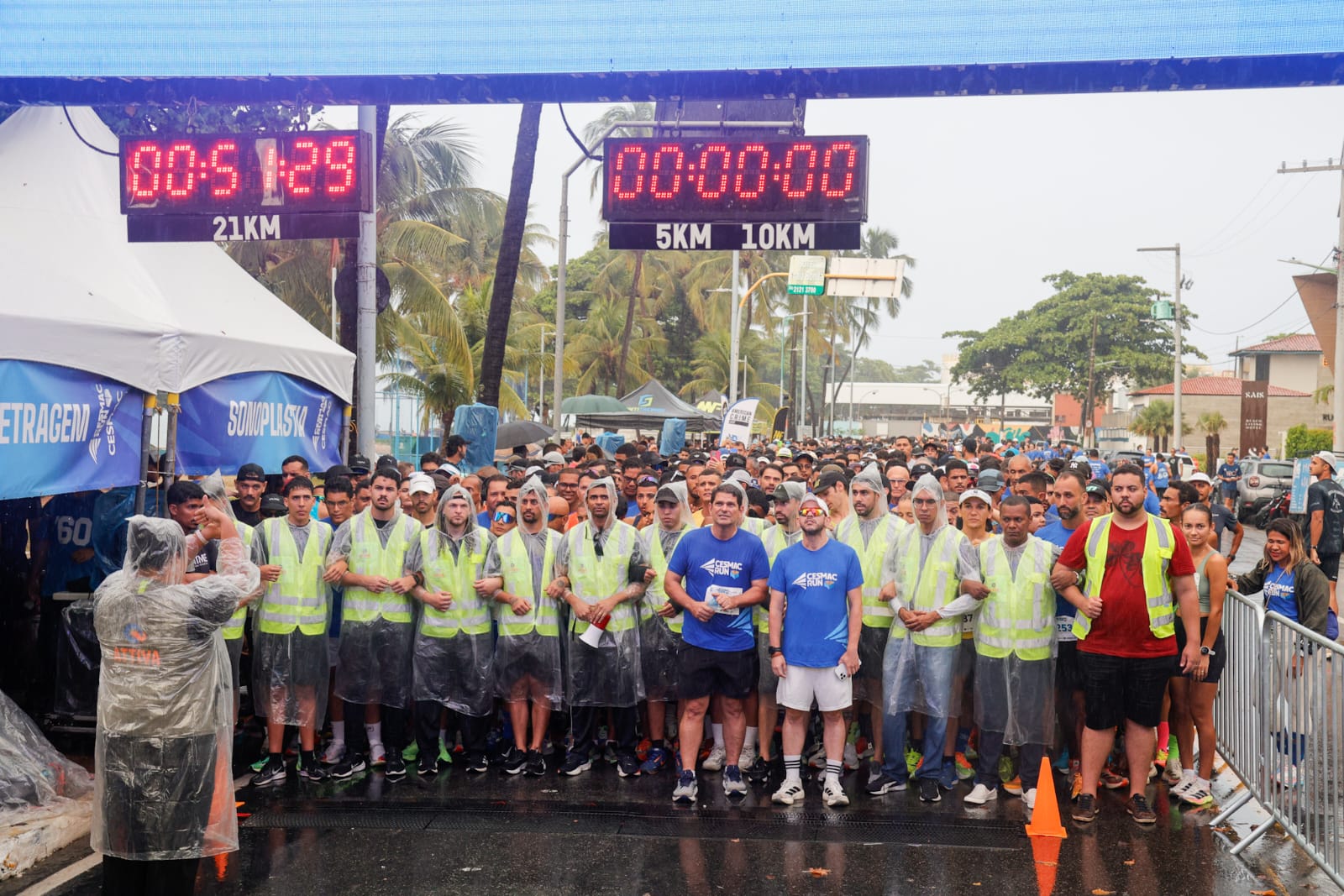 5km, 10km e 21km: veja como foi a corrida de rua CESMAC Run