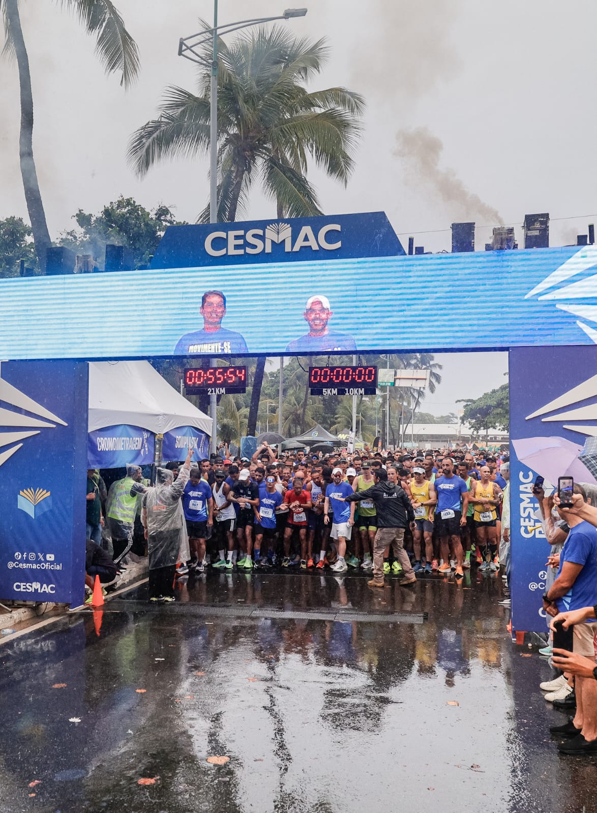 5km, 10km e 21km: veja como foi a corrida de rua CESMAC Run