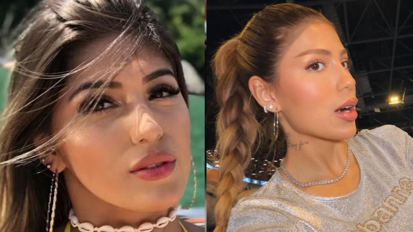 Antes e depois de Gabi Severo, esposa de Gabriel Magalhães •